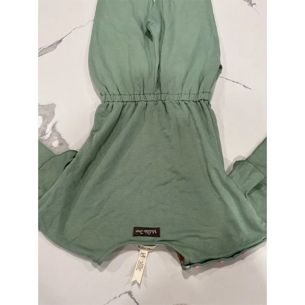 Matilda Jane Girls Green Jumpsuit Size‎ 4 Casual Romper